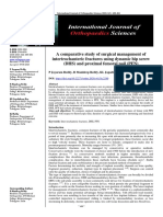 A Comparative Study of Surgical Management of Intertrochanteric Fractures Using Dynamic Hip Screw (DHS) and Proximal Femoral Nail (PFN)