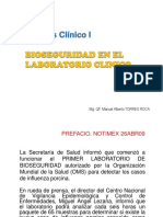 2 - Clase - BIOSEGURIDAD EN EL LABORATORIO CLINICO