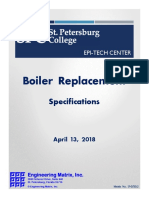 Boiler Replacement Specs