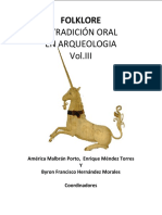 Folklore y Tradicion Oral en Arqueologia PDF