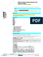 Zelio Control Measurement and Control Relays: Presentation