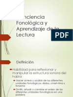 14 Borzone La Conciencia Fonológica y El Proceso de Lectoescritura