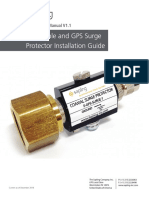 GPS Cable Installation and Surge