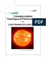 Document No 2 L'energie Solaire Thermique Et Photovoltaique