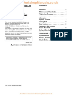 Maintenance Manual: Dohc Engine