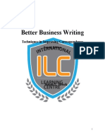 Better Business Writing