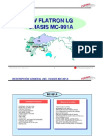 LG Training TV Flatrom Chasis Mc991a