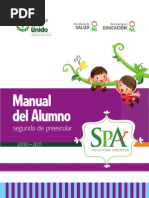 Manual Del Alumno - Segundo de Preescolar