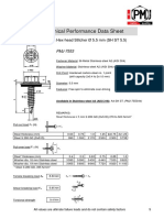 Technical Performance Data Sheet