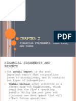 Financial Statements, Cash Flow, and Taxes