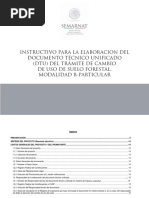 Instructivo Elaboracion DTU Cambio de Uso de Suelo Mod B Particular PDF