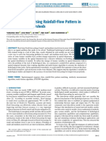 Flood Prediction Using Rainfall-Flow Pattern in Data-Sparse Watersheds