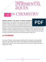 Experimental Techniques in Chemistry: 2.1 Filtration