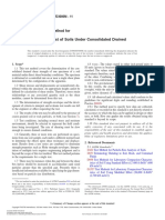 Direct Shear Test of Soils Under Consolidated Drained Conditions