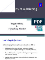 Principles of Marketing: Segmenting & Targeting Market