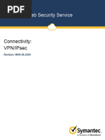 Symantec Web Security Service VPN IPSec 2020