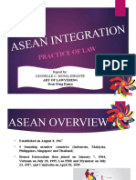 Art of Lawyering - Asean Integration