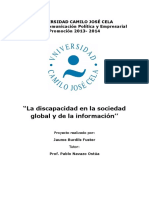 TFM - La Discapacidad en La Sociedad Global y de La Información, J. Burdils