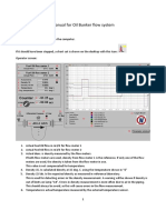 Manual For Oil Bunker Flow System