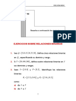 Práctica Relaciones Binarias Homogéneas