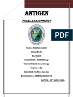 Antigen Assignment Final File PDF