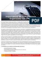 Importancia Da Contabilidade Na PME