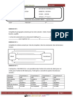 Devoir de Contrôle N°2 - Gestion - 2ème Economie & Services (2014-2015) MR SOLTANI MOHAMED HEDI