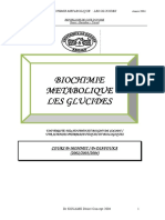 Biochimie Metabolique Les Glucides Cours