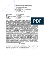 Contrato de Suministro de Productos Interpharma 20200508