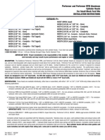 Erformer and Performer RPM Aluminum Cylinder Heads For Small Block Ford V8s Installation Instructions Catalog #'S