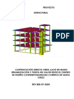 Memoria de Calculo Correo PDF