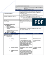 Objectives: Content Standards Performance Standards