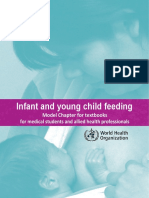 Infant and Young Child Feeding: Model Chapter For Textbooks For Medical Students and Allied Health Professionals