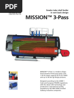 Mission 3-Pass: Smoke Tube Shell Boiler in Wet Back Design