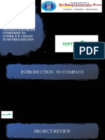 A Study On Customer Perception of Natural Icecream Compared To Other Ice-Cream in Mumbai Region