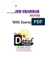 English Grammar Notes