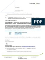 Technical Presentation From LJUNGSTROM On Advance Heat Recovery in Rotary Air Preheaters-WBPDCL PDF