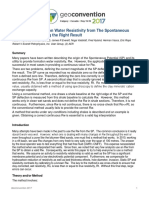 Calculating Formation Water Resistivity From The Spontaneous Potential