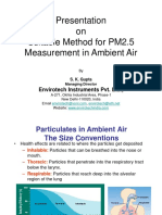 Metodod Adecuados para Monitoreo de PM2.5 en Aire Incluye Fotos Impactador HV pm2.5