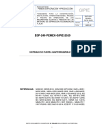 Esp-249-Pemex-Gipie-2020 Sistemas de Fuerza Ininterrumpible (Sfi)