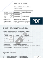 Design of Cylindrical Shell Part 1