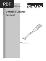 Cordless Cleaner: DCL281F