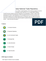 Welcome To Indonesia National Trade Repository ... : Features