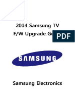 2014 Samsung TV F/W Upgrade Guide