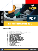 Ficha Tecnica de Kit - Anti Derrames