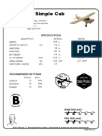 2 - FT Simple Cub v1.1 Full-Size Plans