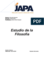 Estudio de La Filosofia