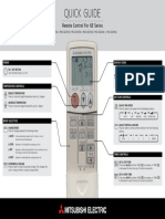 Mitsubishi Aircon User Manual Remote Control Symbols