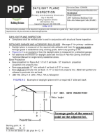 Daylight Plane Inspection: Building Division