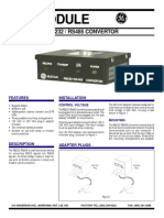 Sci Module: Rs232 / Rs485 Convertor